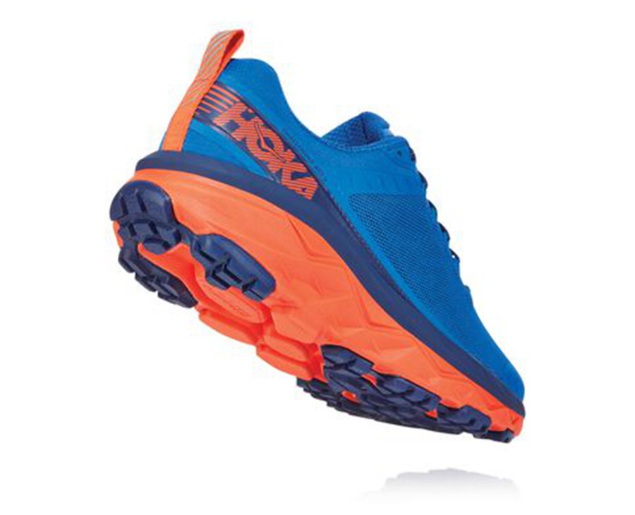 Hoka Australia One One Challenger ATR 5 - Mens Trail Shoes Blue - ICWRV-5416